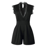 Elba Black Romper