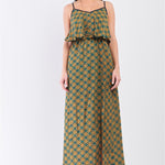 Dora Multi Printed Maxi Dress