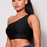 Sleeveless Bustier Crop Top