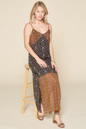 Print It All Chiffon Maxi Dress